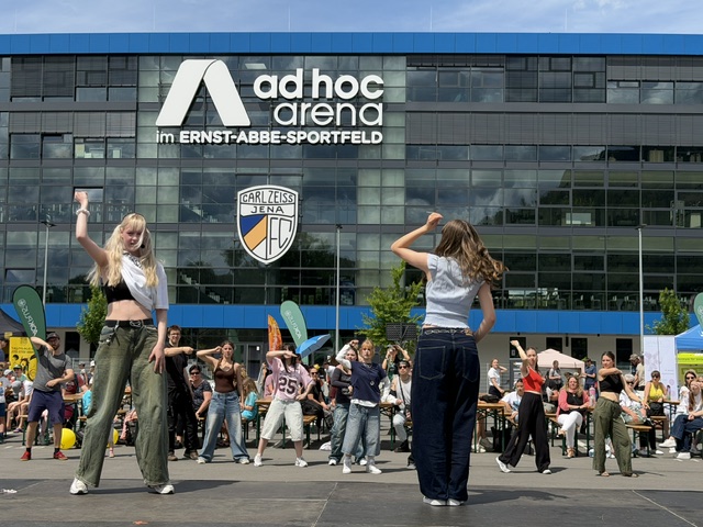 AOK Aktiv Tag im Ernst-Abbe-Sportfeld